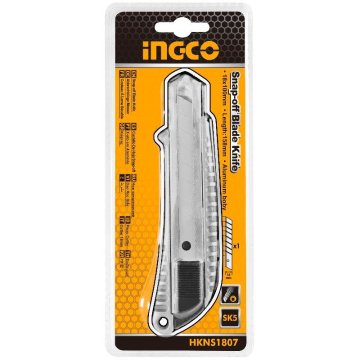 CUTTER MANGO METALICO 18X100MM HKNS1807 INGCO