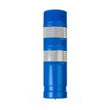 BALIZA FLEXIBLE H-75 AZUL/REFLEC.